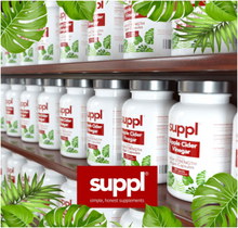 Load image into Gallery viewer, Raw Apple Cider Vinegar Capsules Tablets 1500mg, 180 Vegan Capsules Made from UK Grown Apples with The Mother, Keto Diet (60 Days Supply)