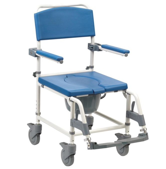 Aston Bariatric Commode & Mobile Shower Chair