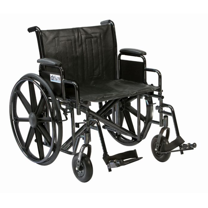 Drive Sentra Bariatric Self Propel Wheelchair 24