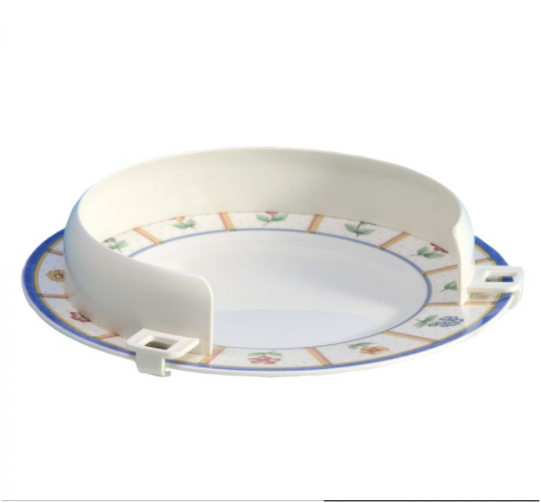White Plastic Plate Guard