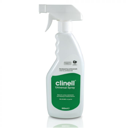 3 Pack Clinell Disinfectant Spray 500ml