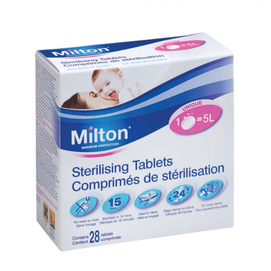 2 Pack Milton Sterilising Tablets x 28