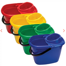 Load image into Gallery viewer, 15 Litre Mop Bucket with Wringer

