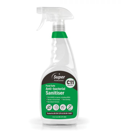 Super Food Safe Anti‑bacterial Cleaner Sanitiser 750ml