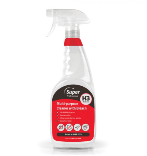 Super Multi Purpose Cleaner with Bleach 750ml